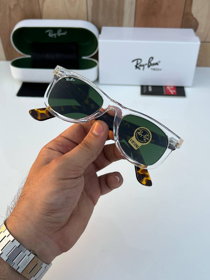 rey ban 2140 slant transperent tiger green