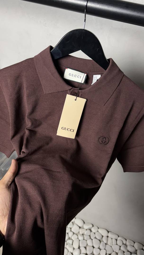 Gucci Premium Knit Polo T-Shirt 1781