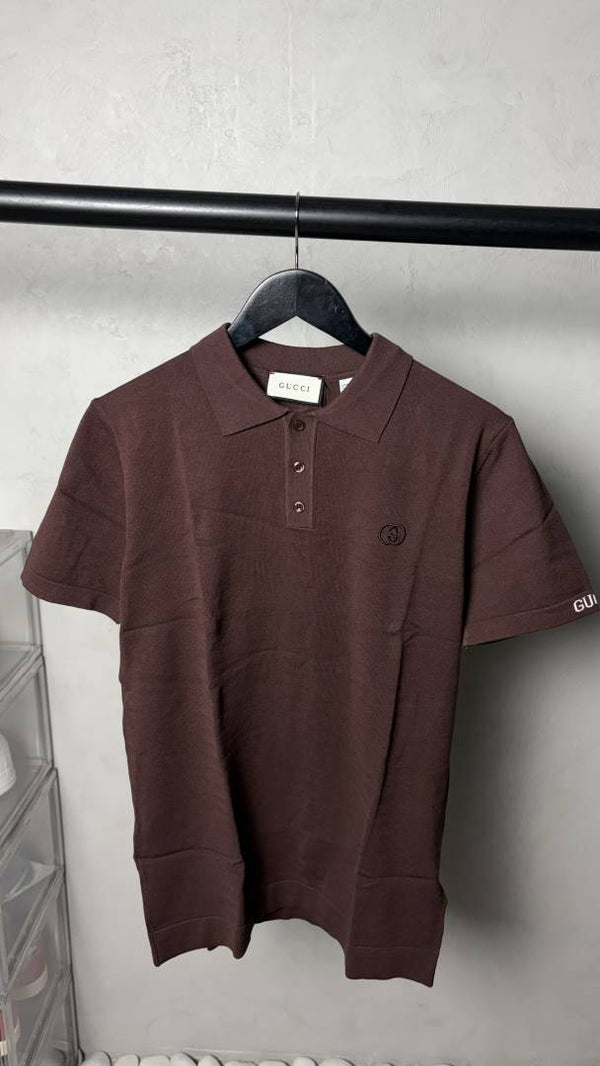 Gucci Premium Knit Polo T-Shirt 1781