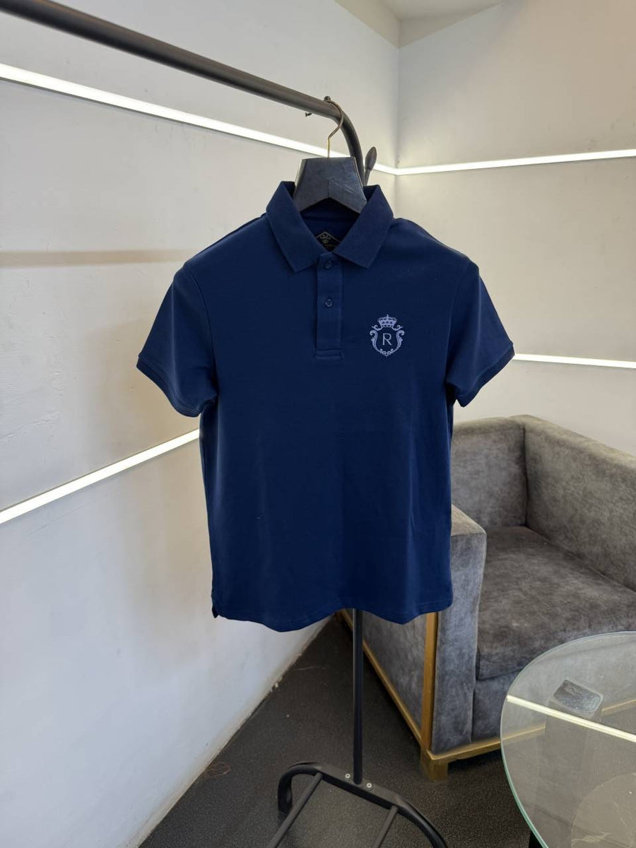Rarerabbit classic imported polo tshirt petrol blue sale