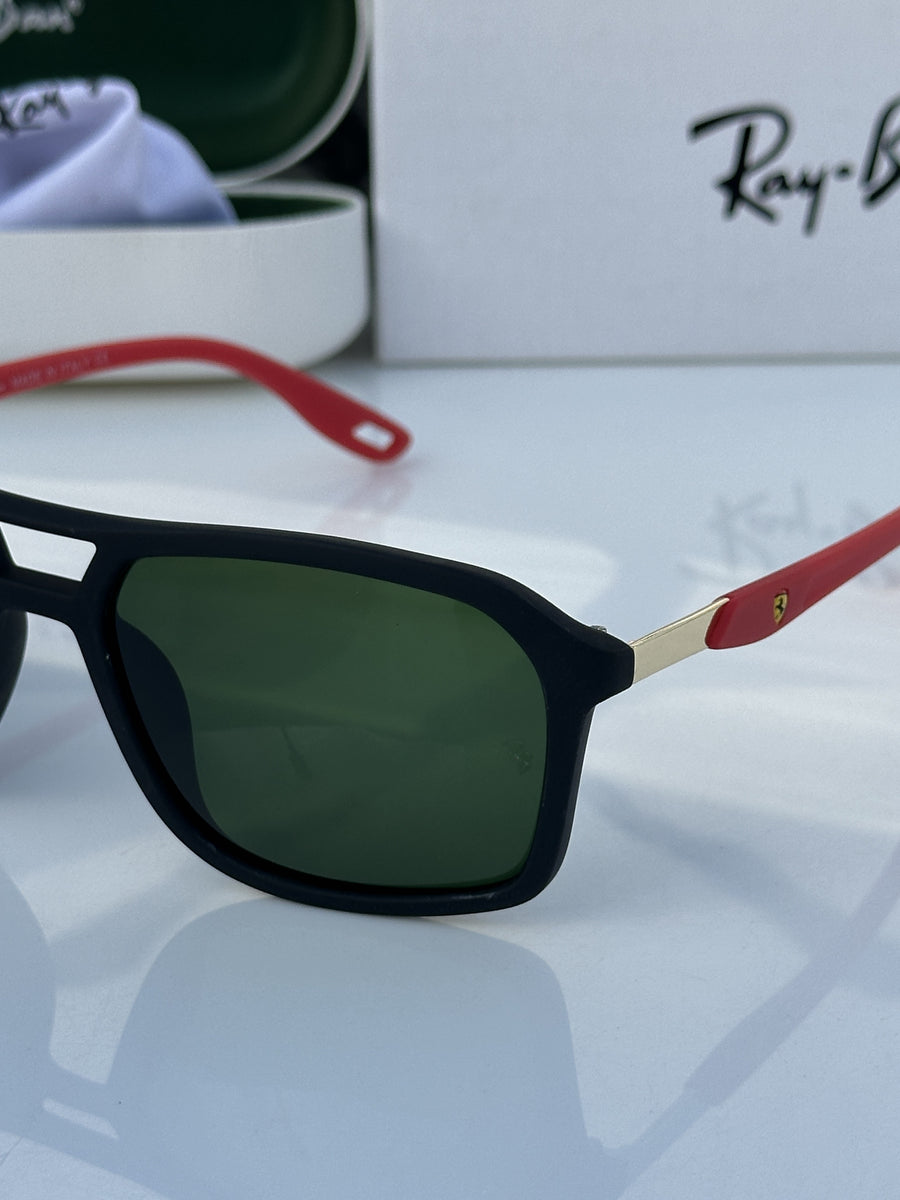 Rey ban 4329 black red