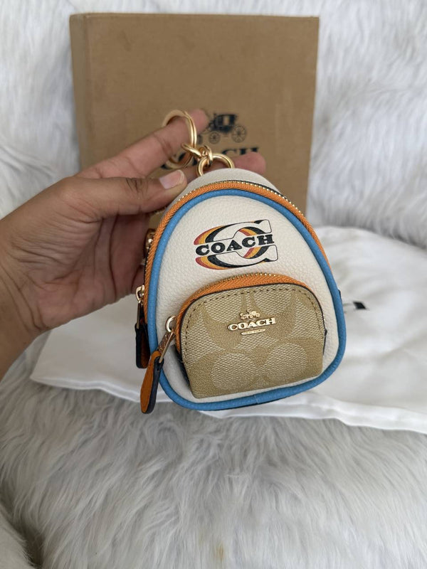 Coach_07_Minikkeychain_Backpack_BagCharm_With_Original_Box_Packing