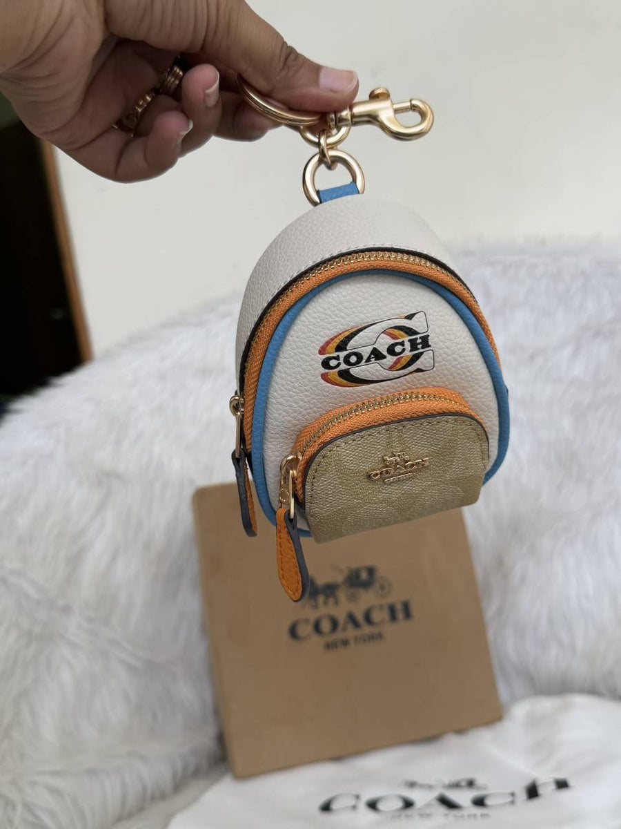 Coach_07_Minikkeychain_Backpack_BagCharm_With_Original_Box_Packing