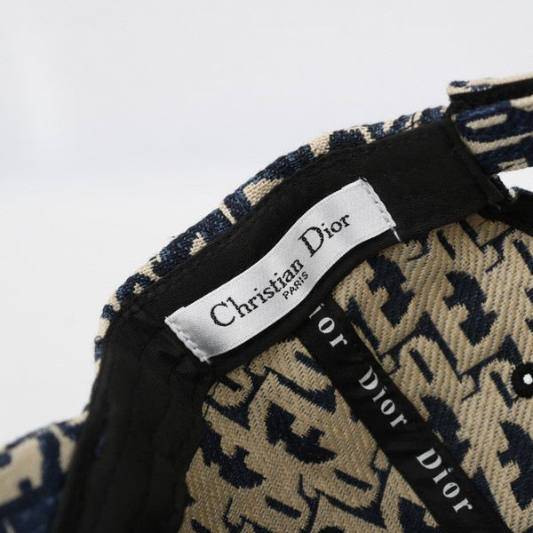 Dior_Cd_Oblique_Monogram_Premium_Unisex_Cap_(_With_Safety_Box_)_Blue