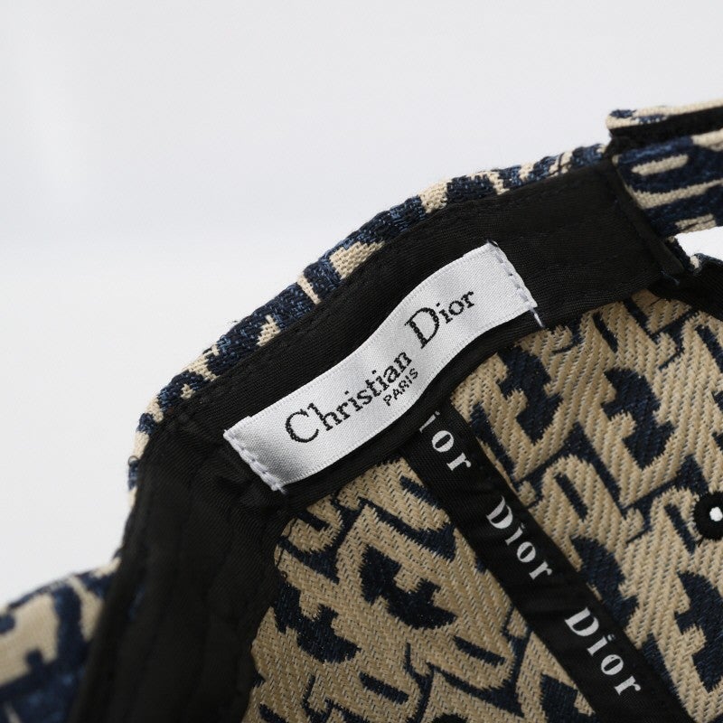 Dior_Cd_Oblique_Monogram_Premium_Unisex_Cap_(_With_Safety_Box_)_Blue