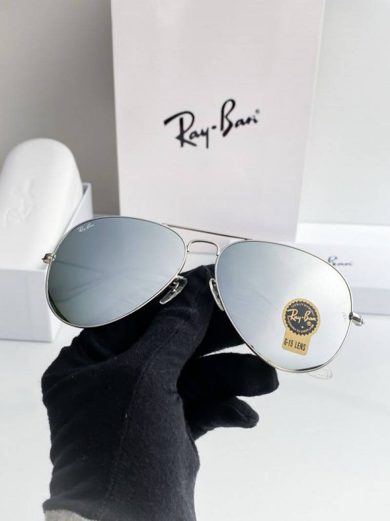 Rey ban 3025 silver mercury