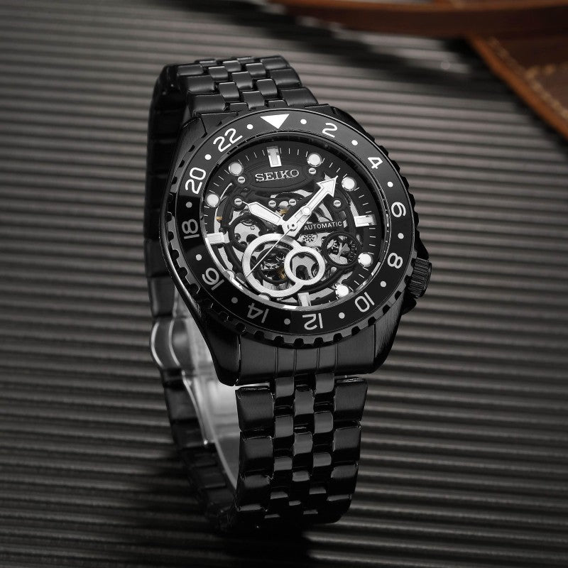 Seiko Automatic Full Black