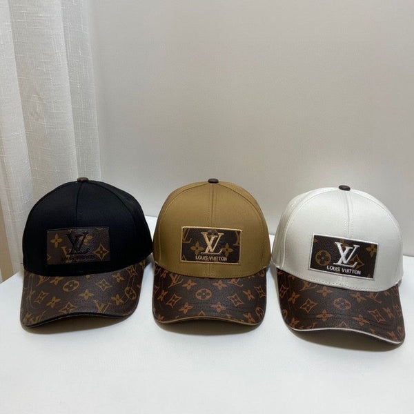 Louis Vuitton_Front_Logo_White_Monogram_Premium_Unisex_Cap_(With_Safety_Box)