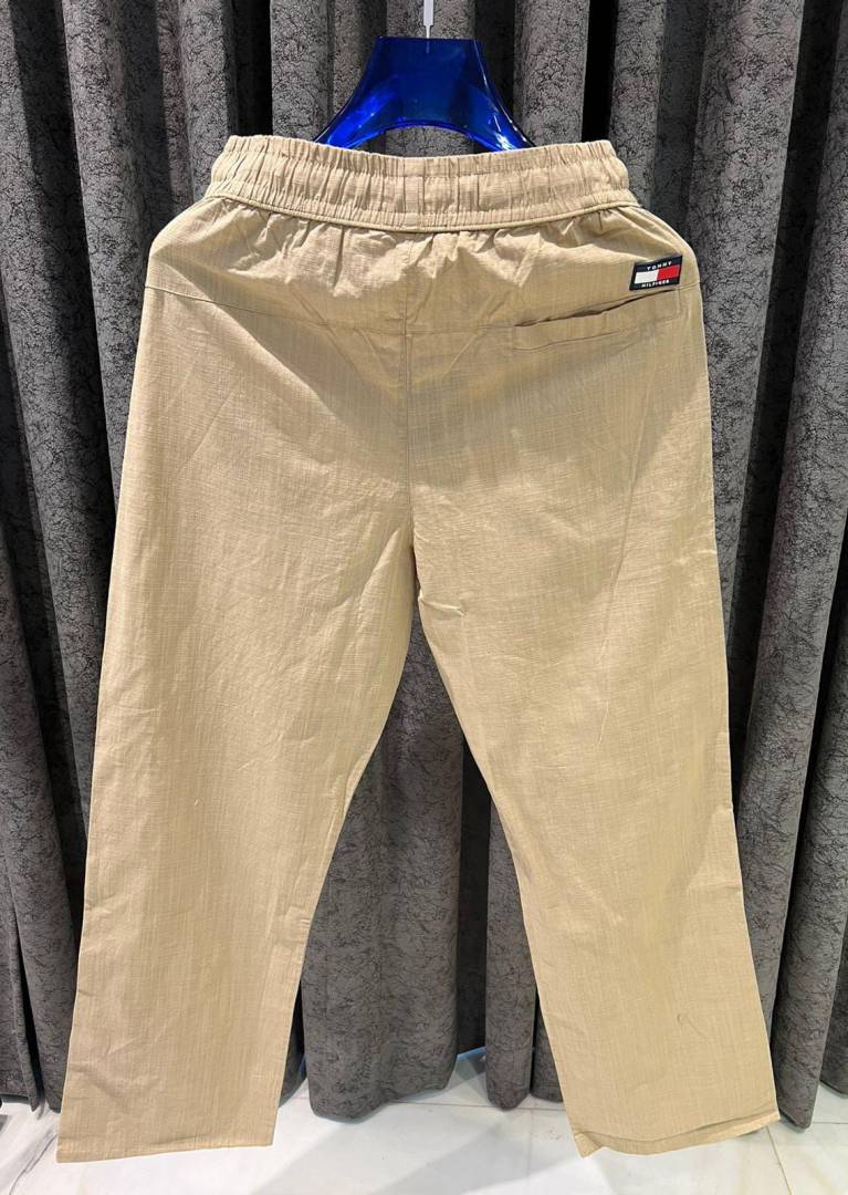 TOMMY HILFIGAR STORE ARTICLE IMPORTED LINEN FABRIC JEANS