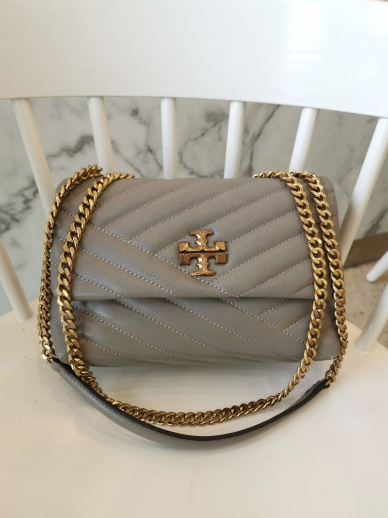 Tori Burch_Kira_Grey_Quilted_Shoulder_With_DoubleBox
