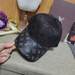 Louis Vuitton_Exibit_All_Black_MonoGram_Premium_Unisex_Cap_(With_Safety_Box)