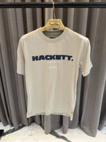 Hackett Middle Brand Logo Round Neck T-shirt Brown