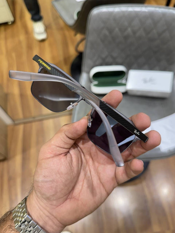 Rey ban 04 ferrari lite grey black