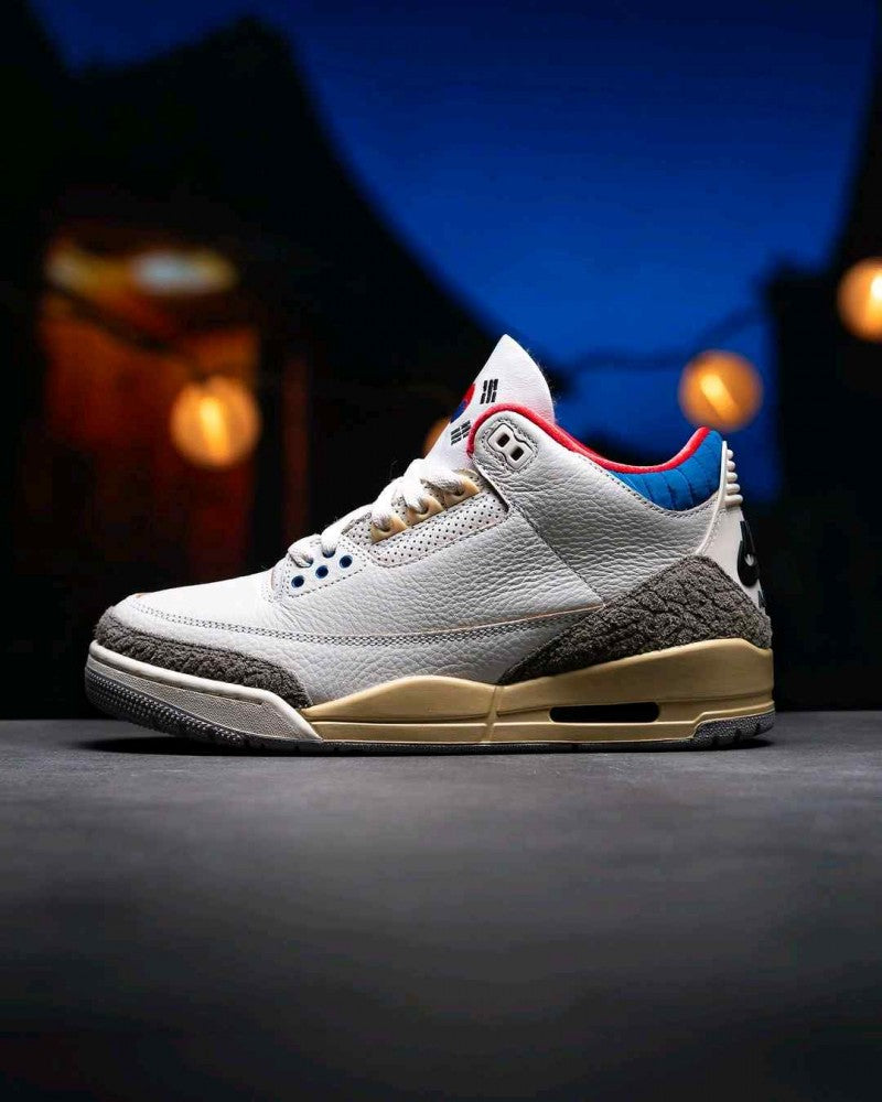 E air jordan 3 seoul 2.0 grey cement