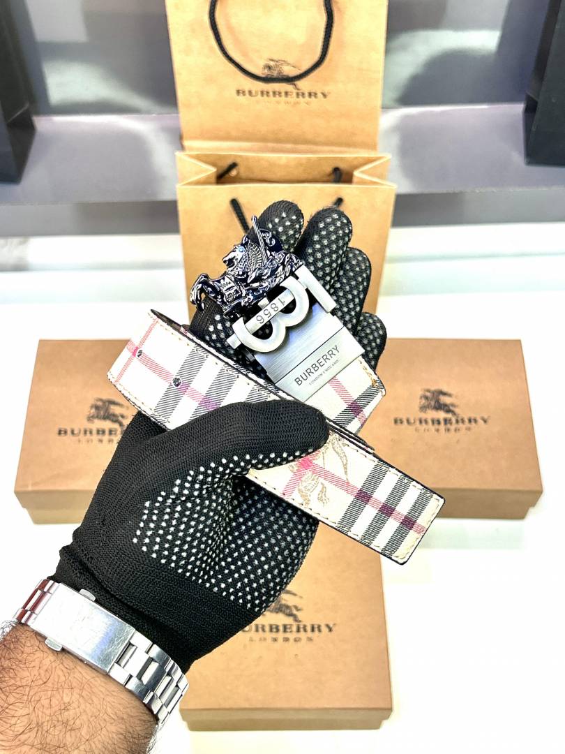 Burberry Belt Silver New Fa 120