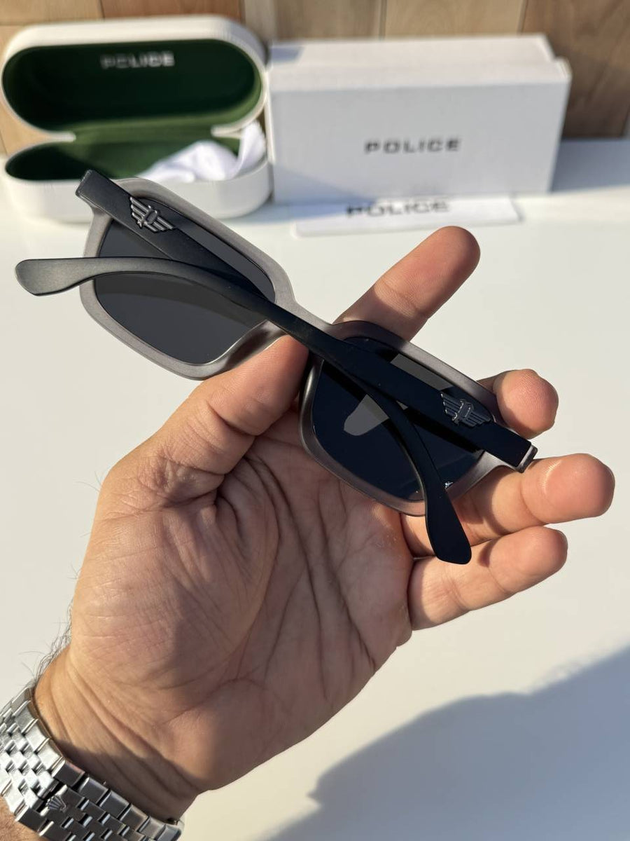 Police 827 grey black