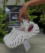 Crocs Echo Clogs White With og box and carry bag