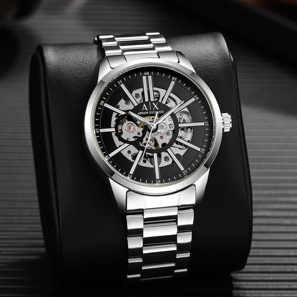 Armani Exchange Hampton silver Black