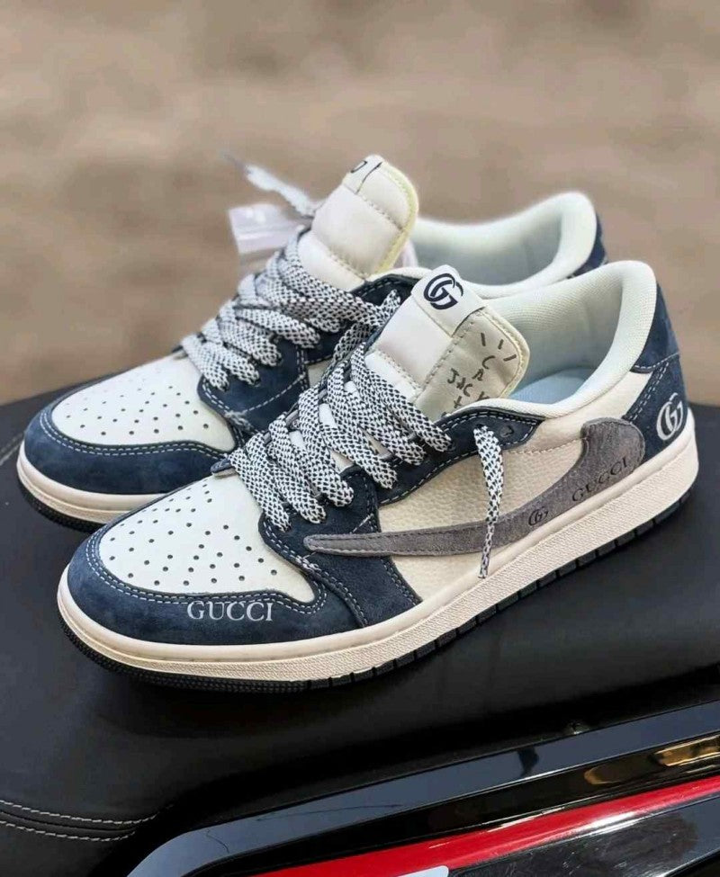 Gucci_ X nikkee Air Jordan Travis Scott