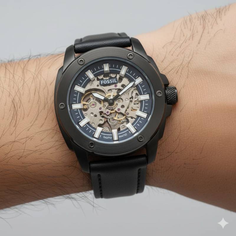 Fossil Bronson me2051 Automatic blue