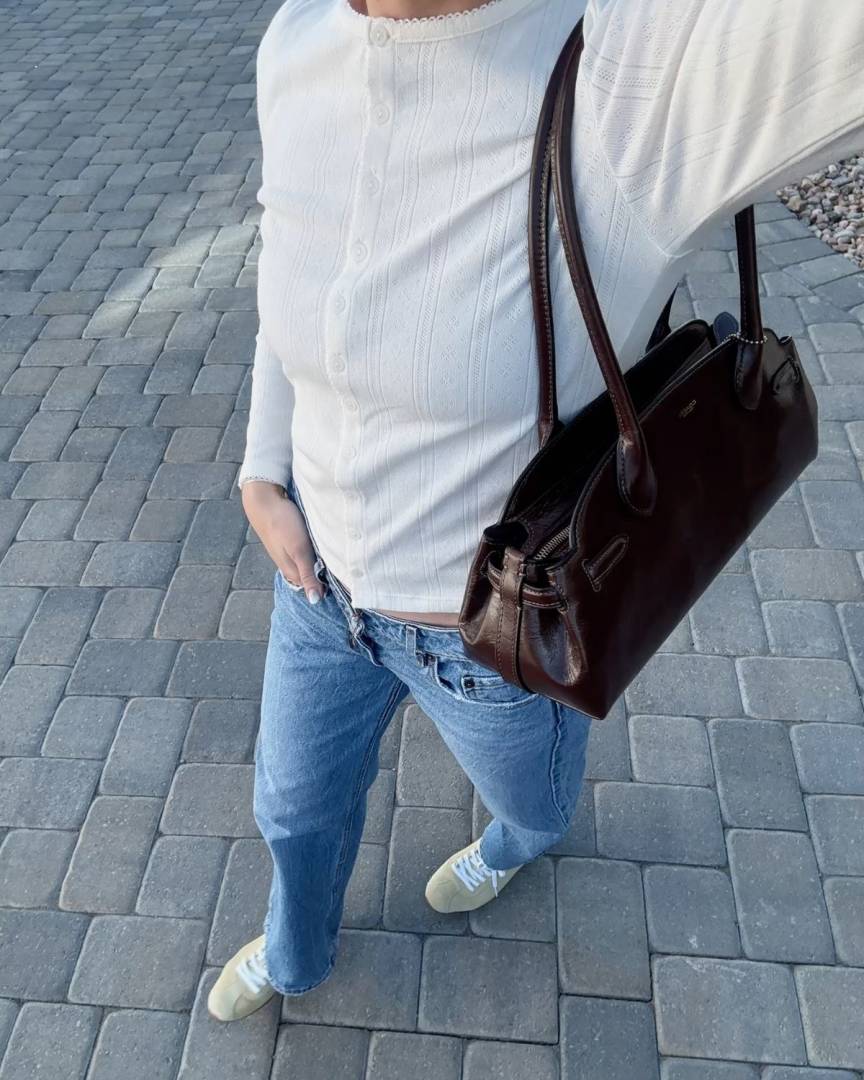Coach Empire CarryAll Shoulder Bag With DustCover