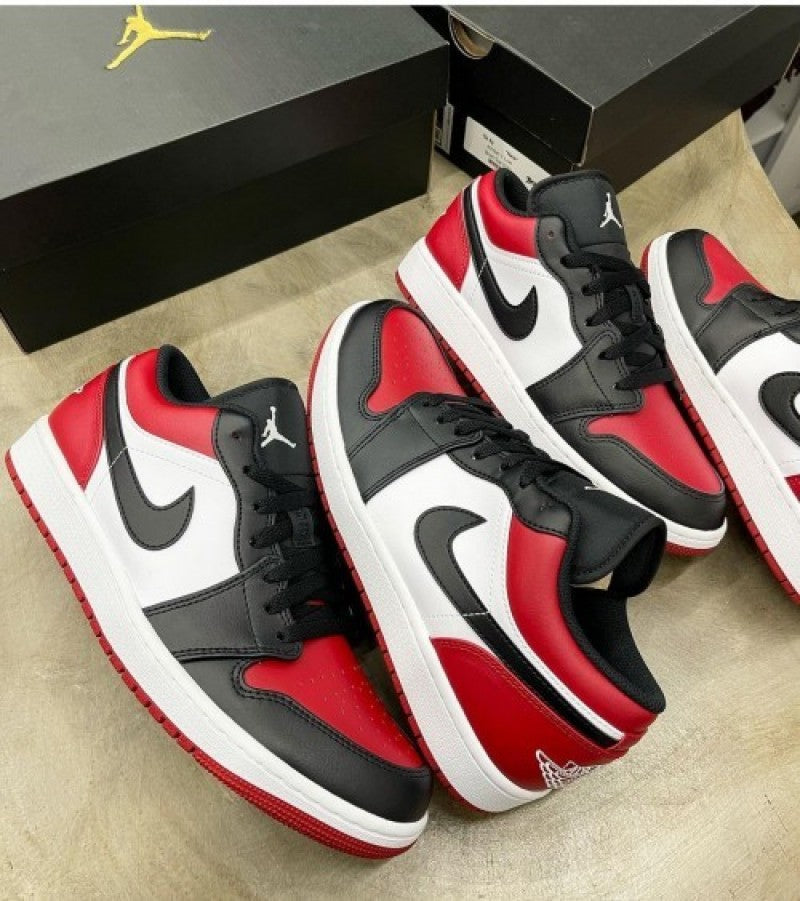 Air Jordan 1 Low Bred Toe Semi UA