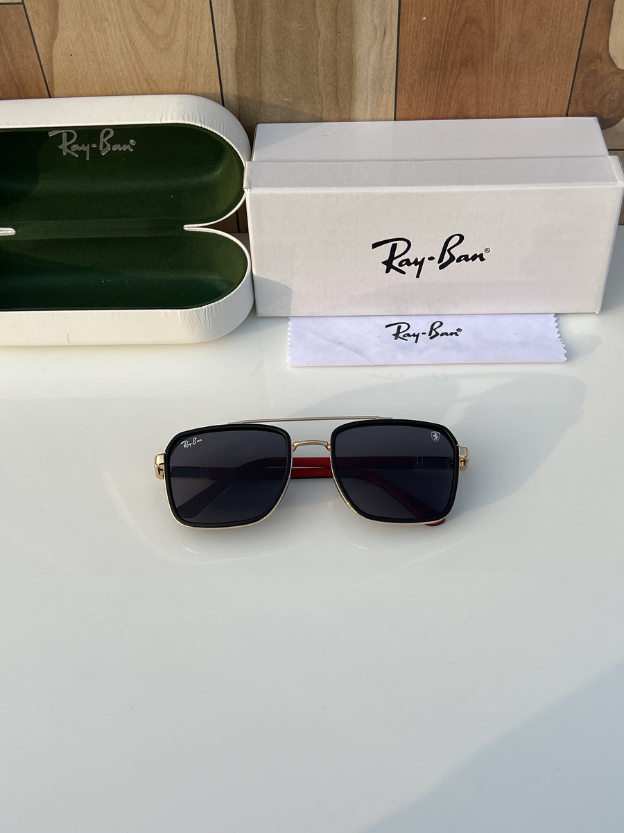 Rey ban 398 gold black