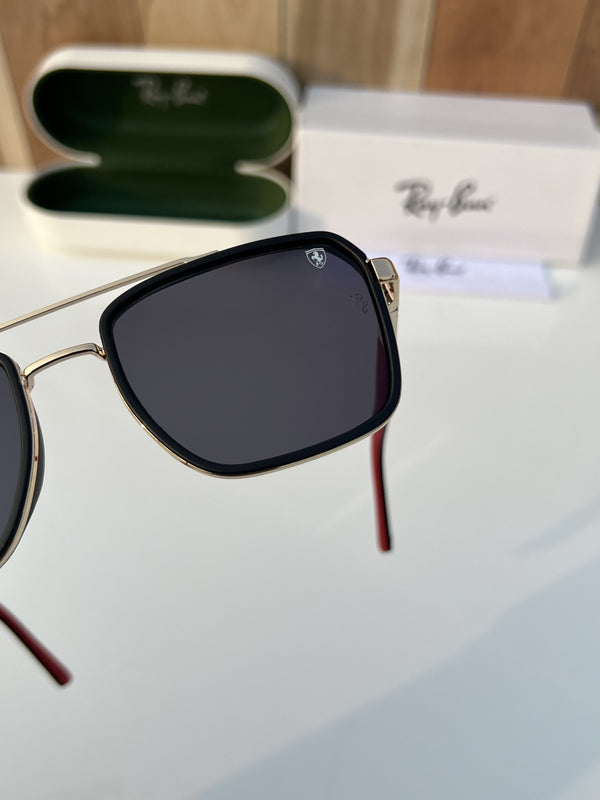 Rey ban 398 gold black
