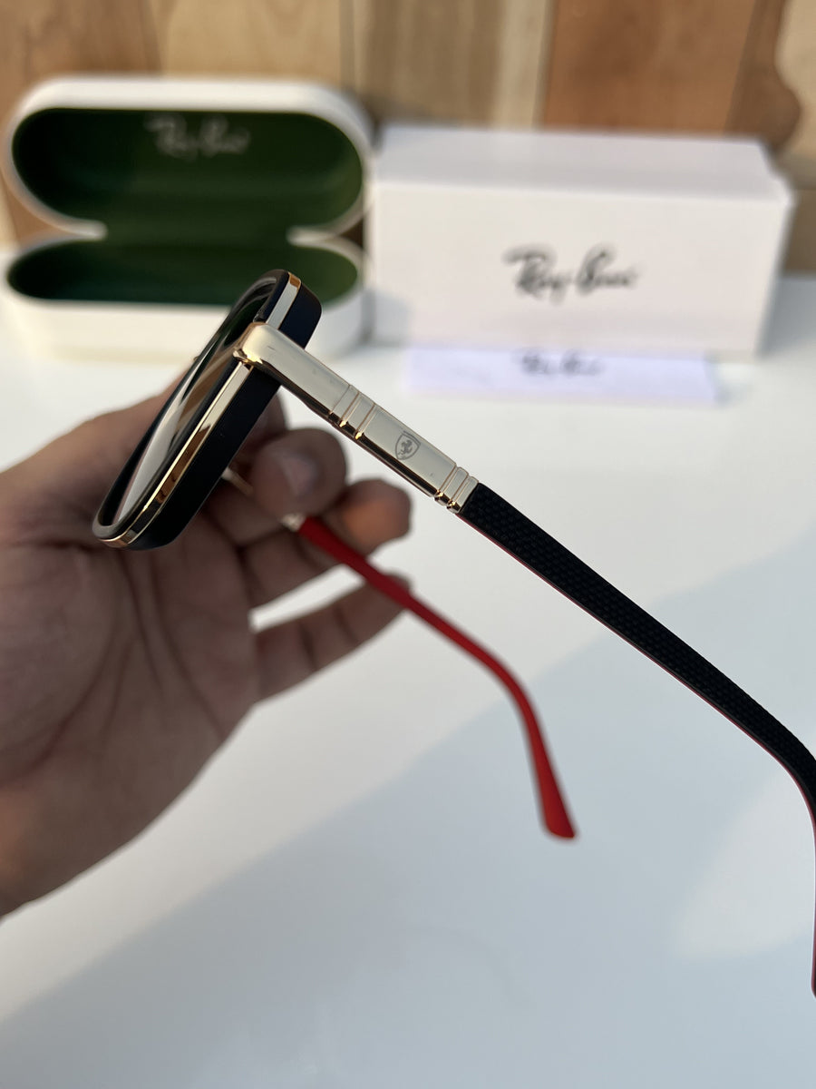 Rey ban 398 gold black