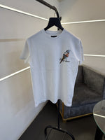 Tommy hilfigar round neck imported tshirt white sale