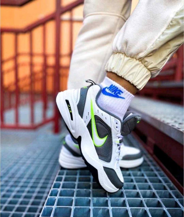 Nike Air Monarch Iv Trainers X White Cool Grey