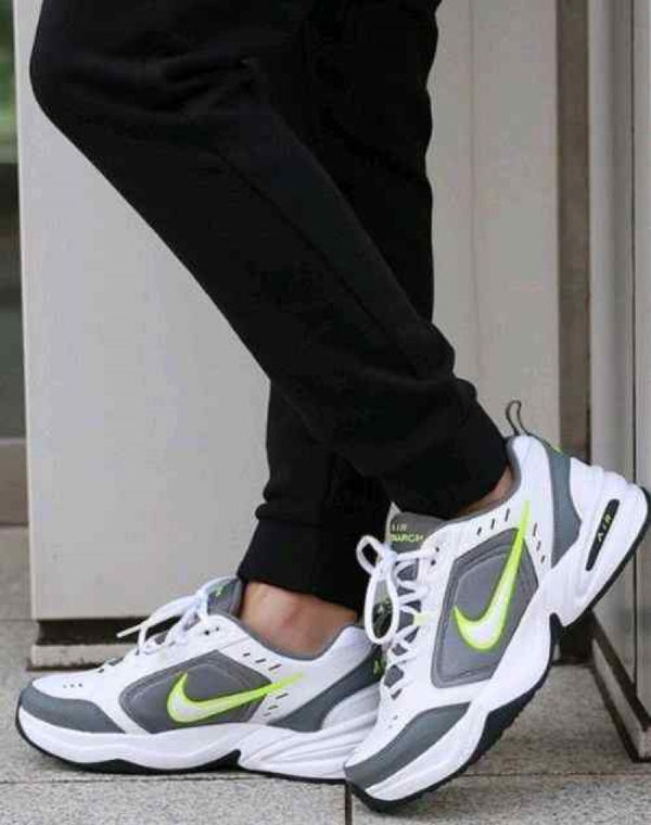 Nike Air Monarch Iv Trainers X White Cool Grey