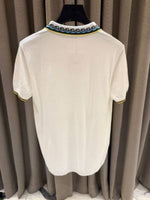 Casablanca_imported polo Tshirt White