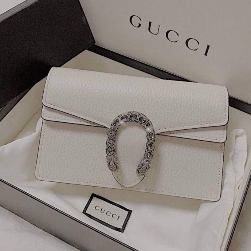 Gucci Dionysus Mini White DoubleBox Highend