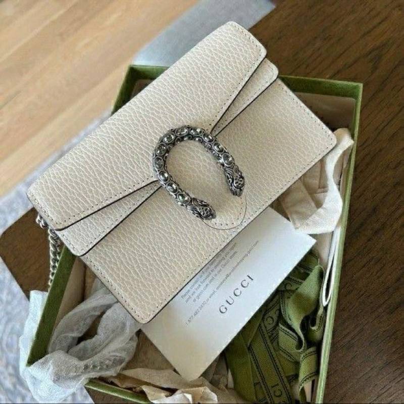 Gucci Dionysus Mini White DoubleBox Highend