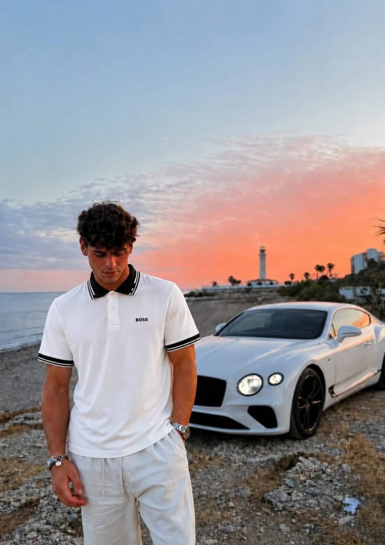 Hugo BOSxS IMPORTED STORE ARTICLE POLO T-SHIRTx