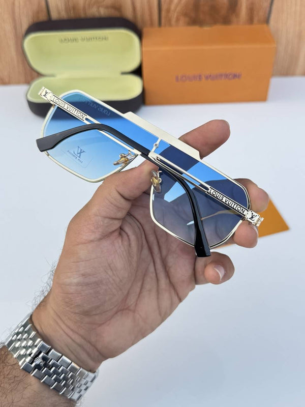Louis Vuitton_24027 gold sea blue