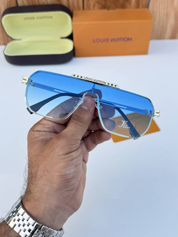 Louis Vuitton_24027 gold sea blue