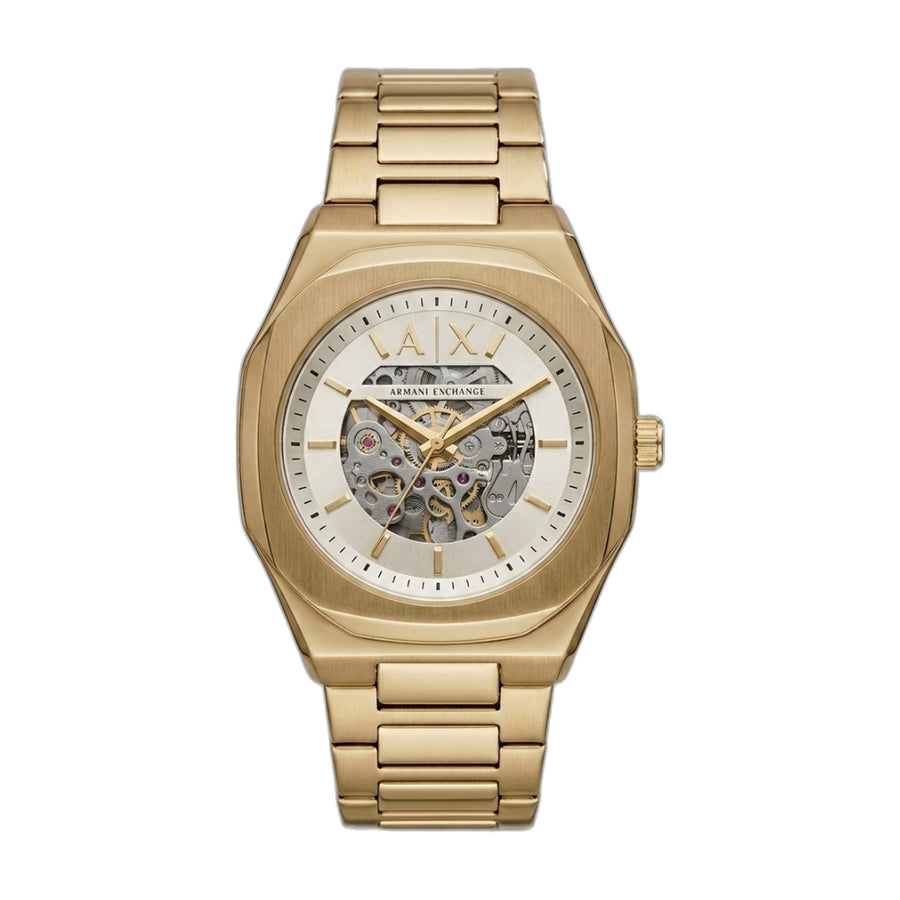 Armani Exchange Ax2418 Hampton Automatic gold white