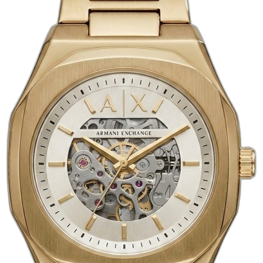 Armani Exchange Ax2418 Hampton Automatic gold white