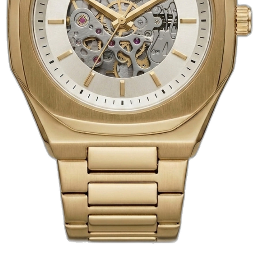 Armani Exchange Ax2418 Hampton Automatic gold white