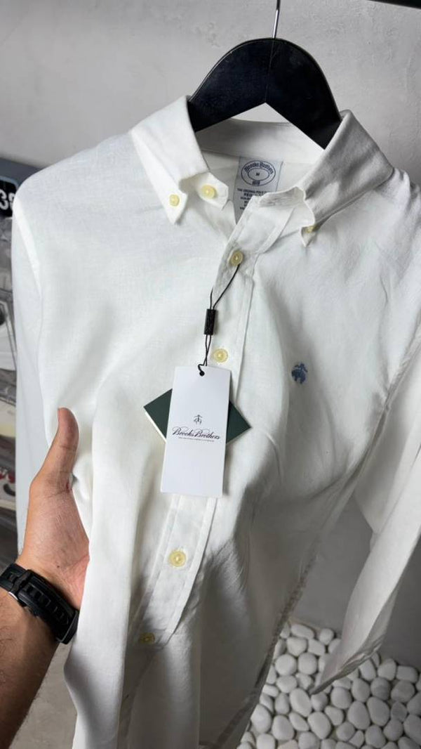 Brooks Brothe_rs Premium Linen Shirt 2309.