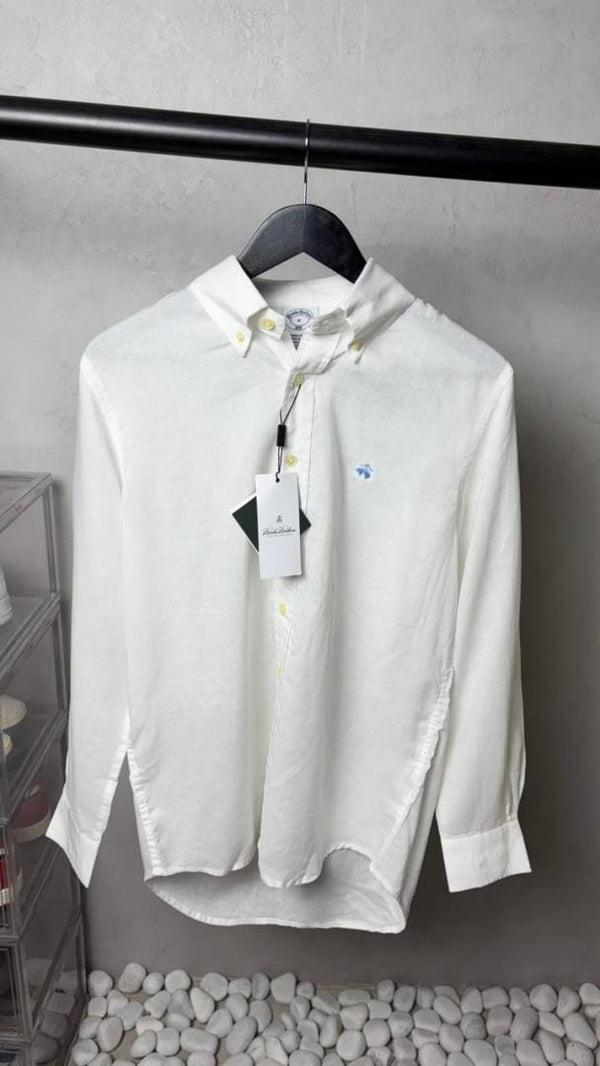 Brooks Brothe_rs Premium Linen Shirt 2309.