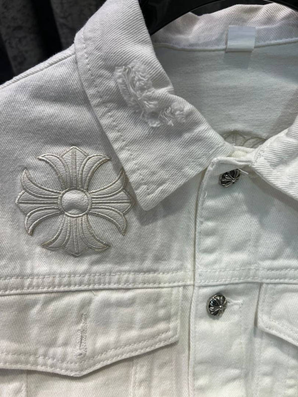 CHROME HEARTS IMPORTED STORE ARTICLE DENIM JACKET
