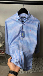 Ralph Lauren Premium Linen Stripes Shirts 2438