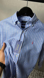 Ralph Lauren Premium Linen Stripes Shirts 2438