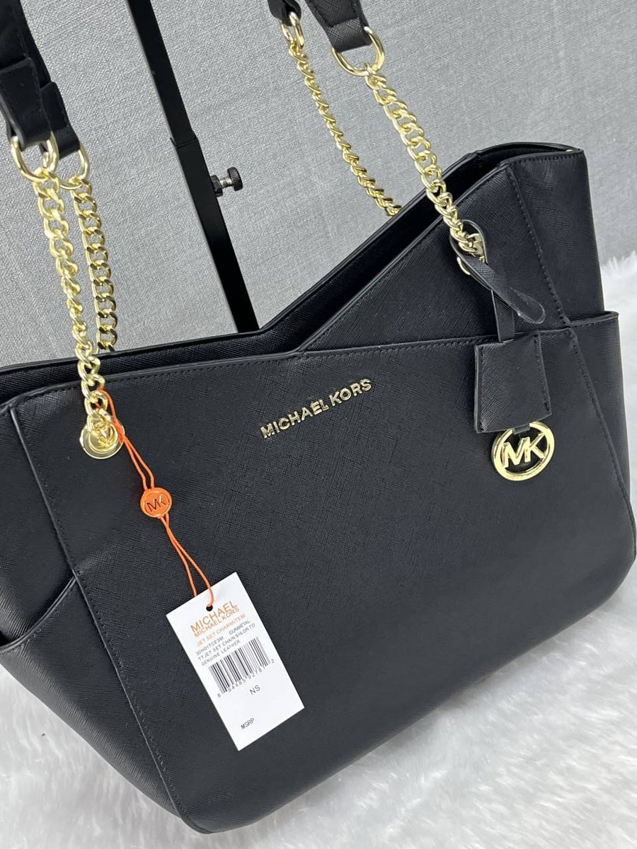 Michael Kors_Jet_Set_Signature_Shoulder_Tote_With_DustCover_CarryBag
