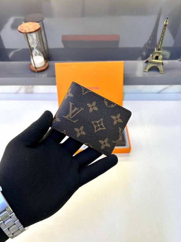 Louis Vuitton Brown 2 Wallet Combo Premium Quality Fa 706