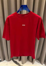 Boss_impoted Oversized T-shirt Red