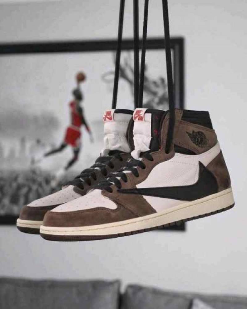 Jordan 1 High Travis Scott Mocha Semi UA quality 591